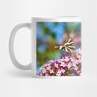 Jersey Tiger Moth feeding Mug